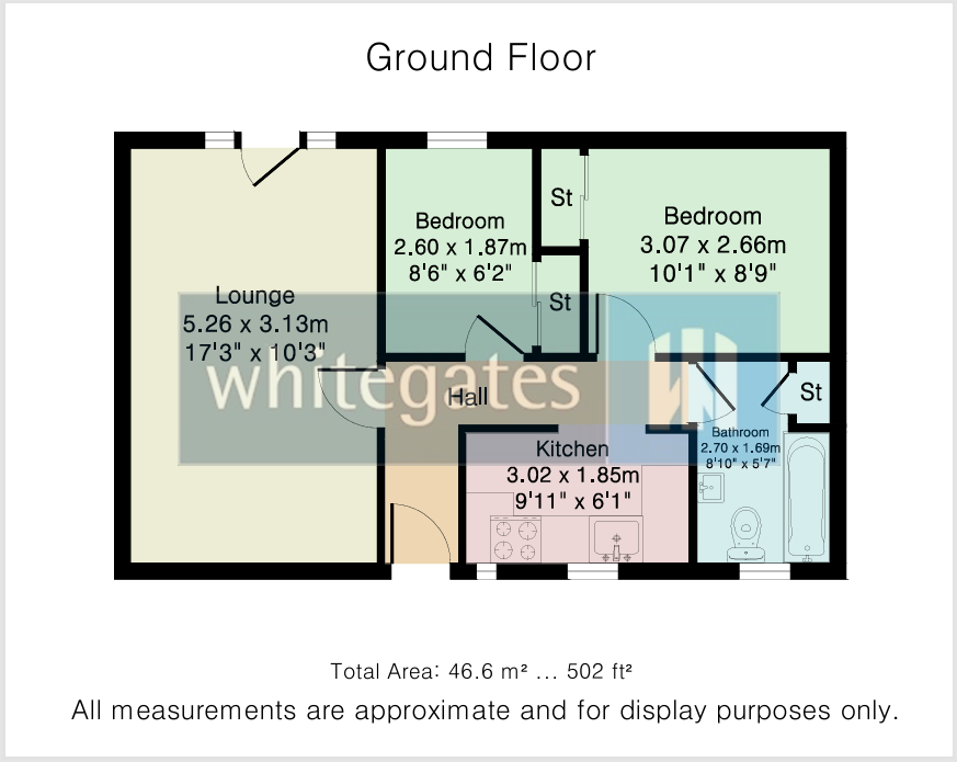 17 Delamere Close floorplan 1