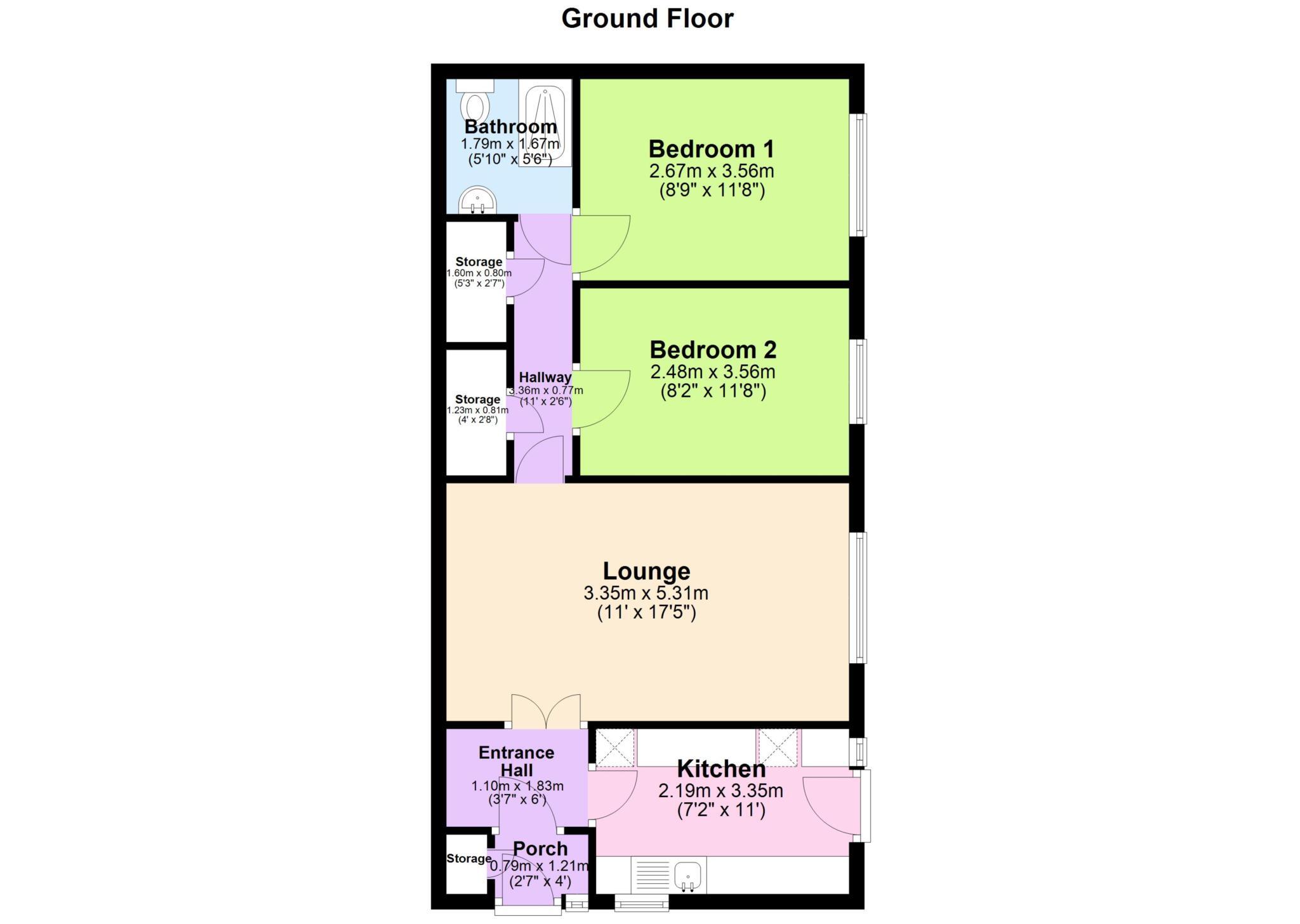 3 Standen Close St Helens WA10 2AU floorplan 1